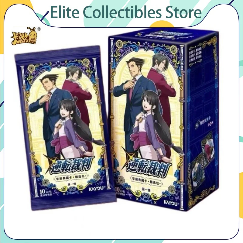 

Kayou Ace Attorney Gorgeous Collection Cards 1st Edition Official Anime Se Character Dual Collectible Cards For Anime Collectors