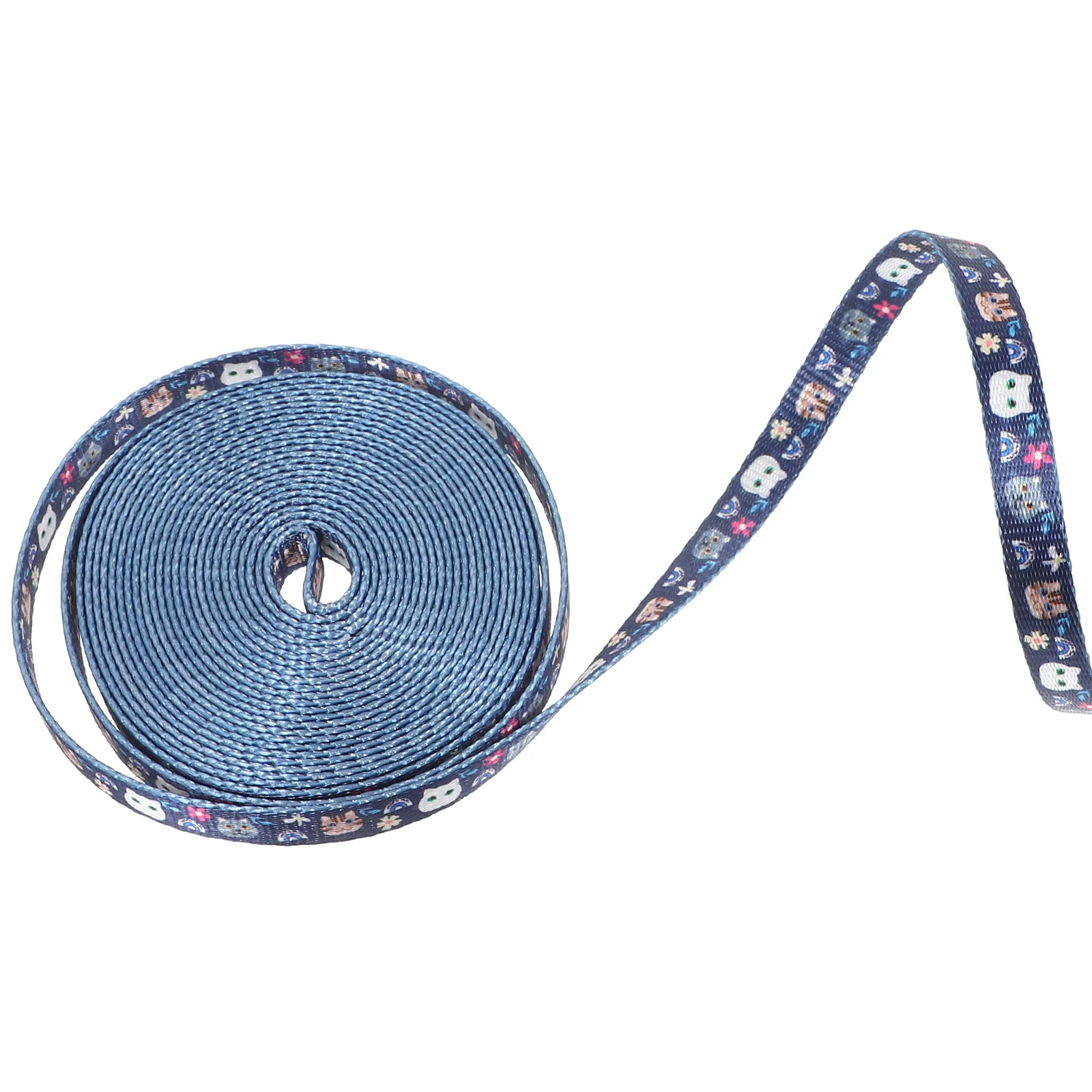 

Cat Collar Belt 1cm Width 5 Yards DIY Pet Accessories Polyester Material Dog Leash Making Supplies Pet Craft