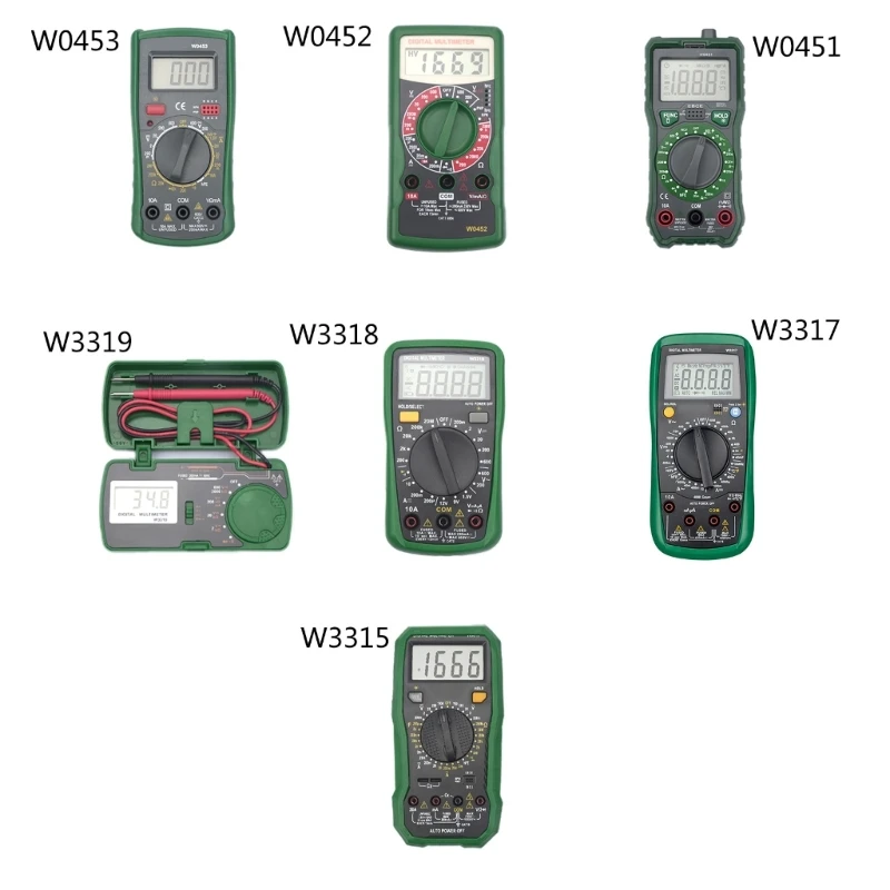 

3999 Counts Digital Multimeter Current Diode-Triode NCV-Hz Tester Multi-purpose Backlit Detector High Accuracy Dropship