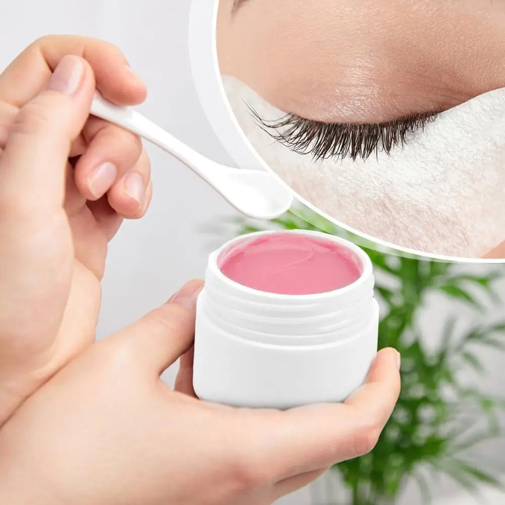 Eyelash Glue Remover Cream Fruit Flavour Lash Glue Fast And Safe Eyelash Extension Remover Cream Non-irritating Makeup Tools NEW