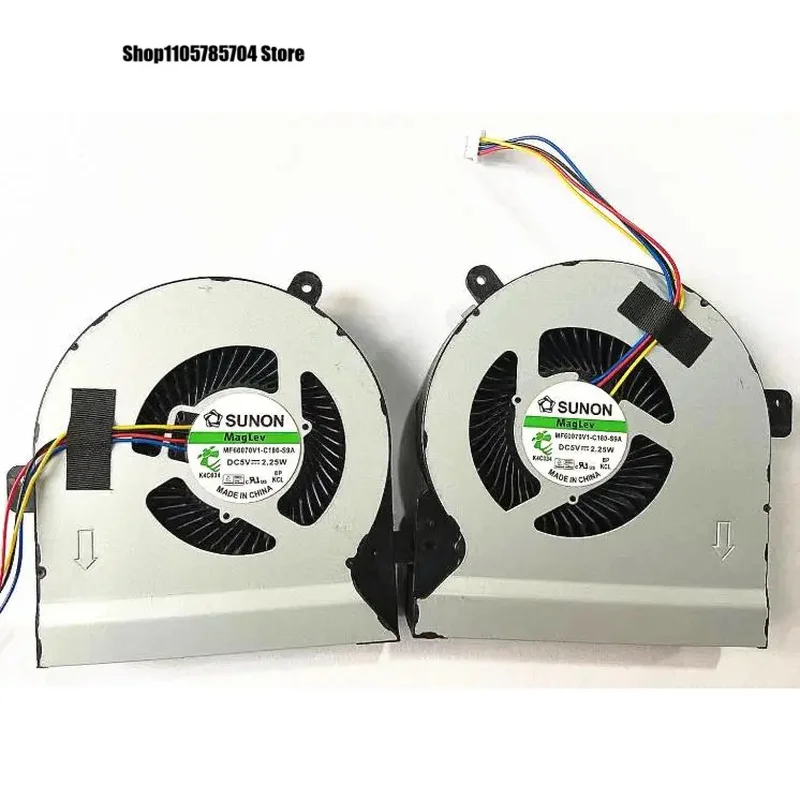 Thickness 14mm New CPU GPU Cooling Fan For ASUS ROG Strix GL502 GL502VM GL502V/VT VGA S5VM GL502VT ZX60V FX60VM 13NB0DR0P01011