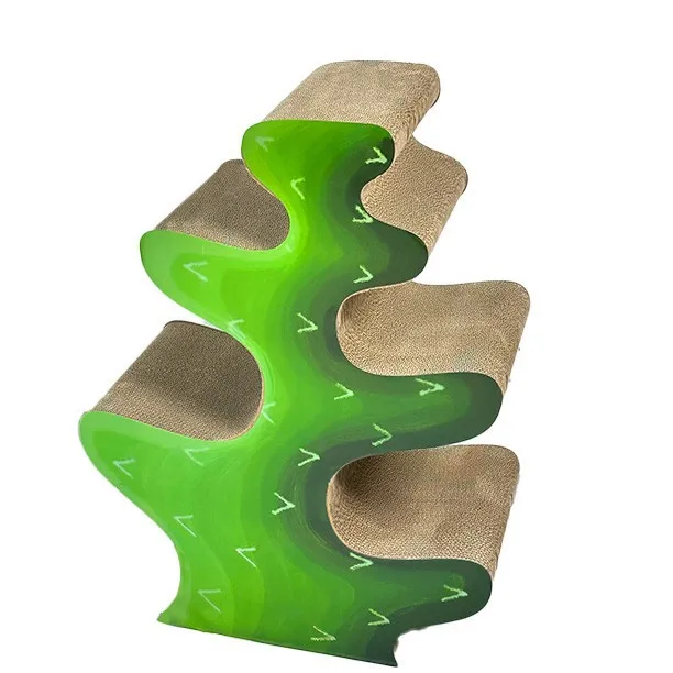 

Cat scratching board cat nest integrated, no installation required, universal in all seasons, cat grinding claws