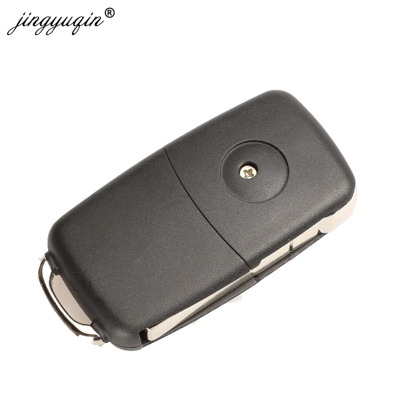 Jingyuqin 3/4BTN 315/433MHz ID46 Flip mando a distancia del coche para Touareg VW Touareg Phaeton 2002-2012 3D 0959753 R /3D 0959753 AK AR