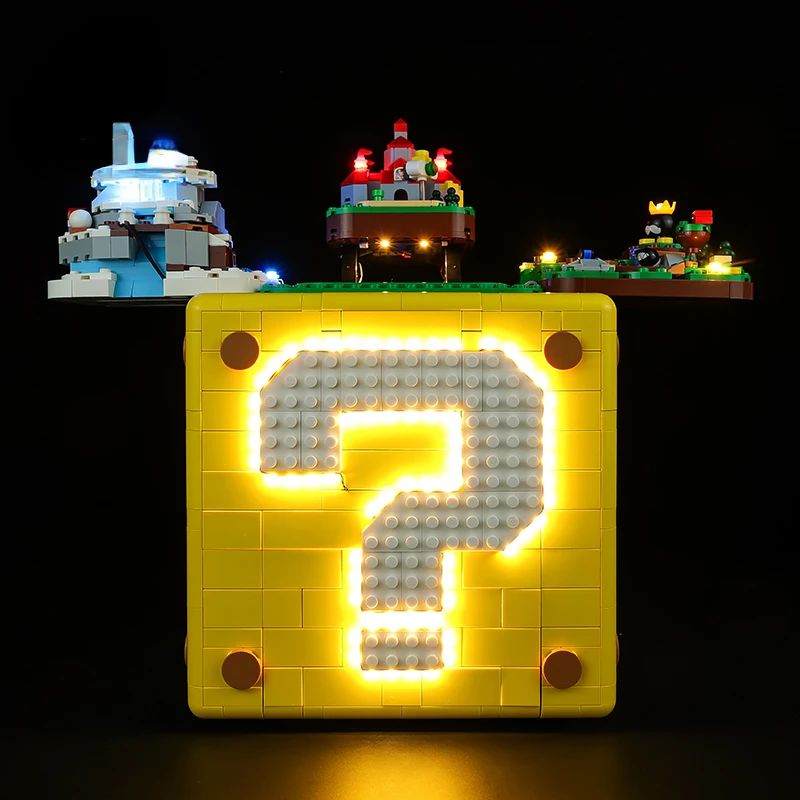 No Model Led Light Kit for Super 64 Question Mark Block 71395