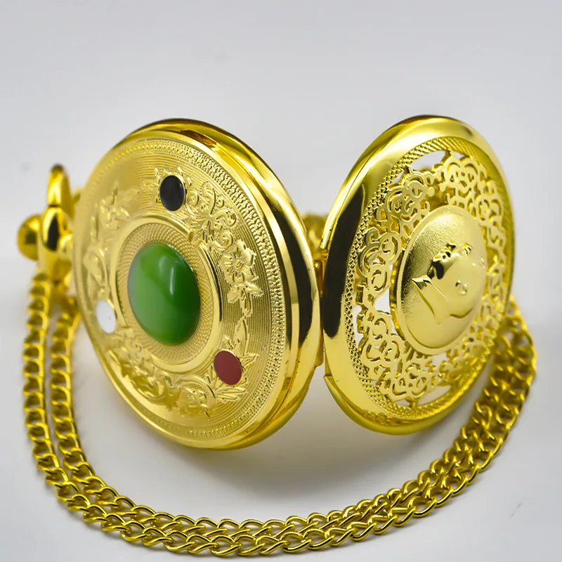 Full Set of Genuine Goods Zhongke Life Energy Pocket Watch Hollow RetroMao Will Sell Commemorative Watch Meeting Sale