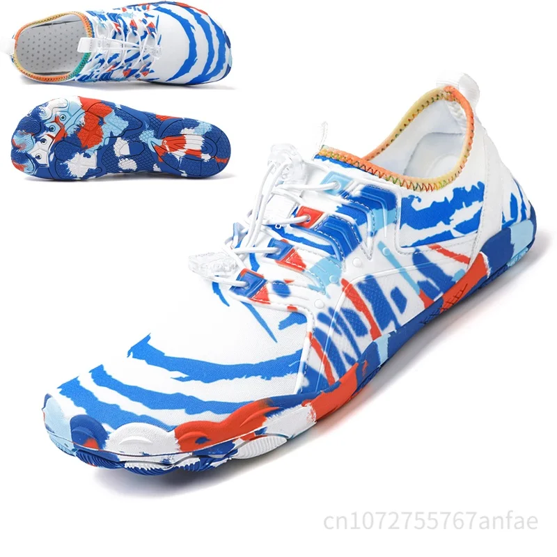 

Parent-child Aqua Shoes Quick Dry Beach Barefoot Shoes Lightweight Sneakers Mens Hiking Surfing Boating Fishing Shoes Non-slip