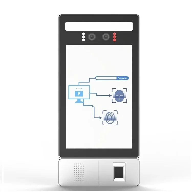 Factory Direct Supplier 8 Inch Face Recognition Biometric Access Control Device