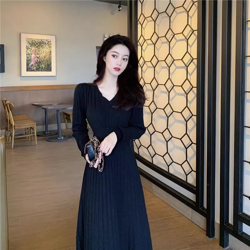 

Knee Length Pullovers For Students Sweaters Jumpers Women Natural Wide Collar Waisted Date Youth Streetwear Knitting Print Girls