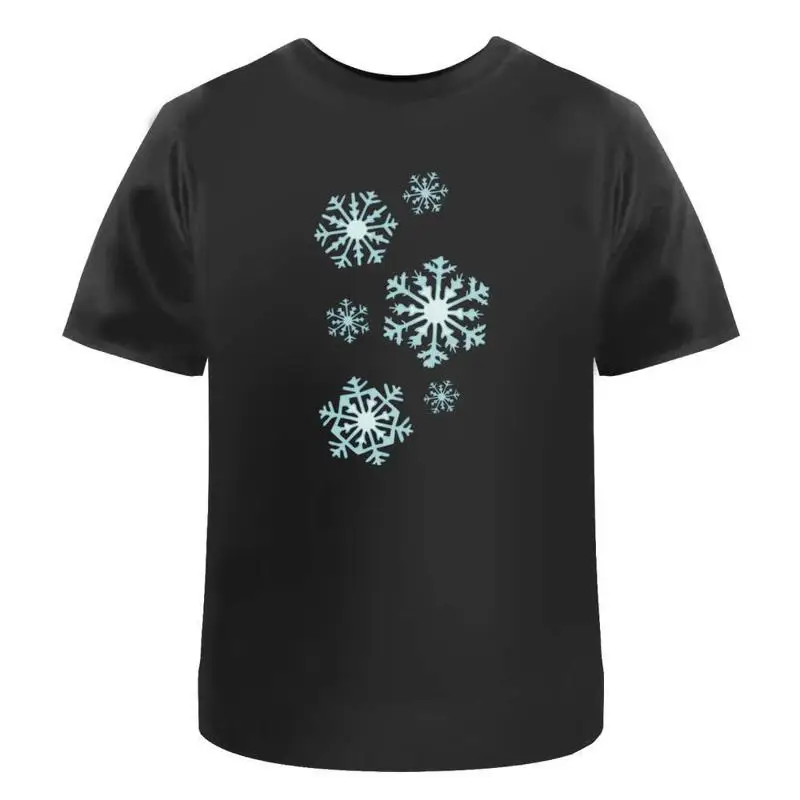 

Хлопковая футболка Snowflakes Ta036816