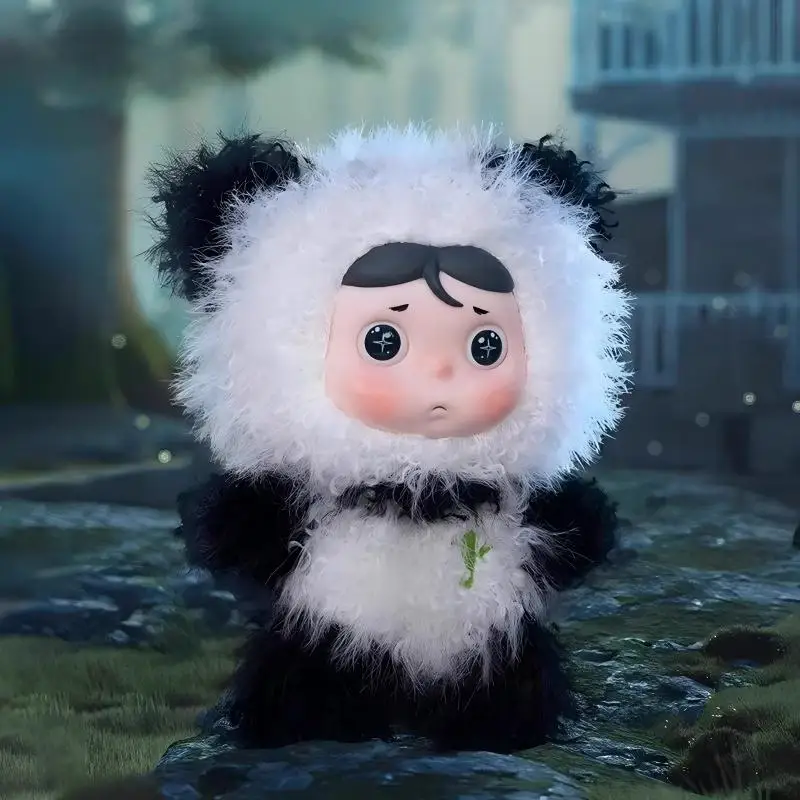 本物の夢のような忘れられた動物都市シリーズ ブラインドボックス ビニール製ぬいぐるみ タイドプレイボックス オーナメント 女の子向けサプライズギフト