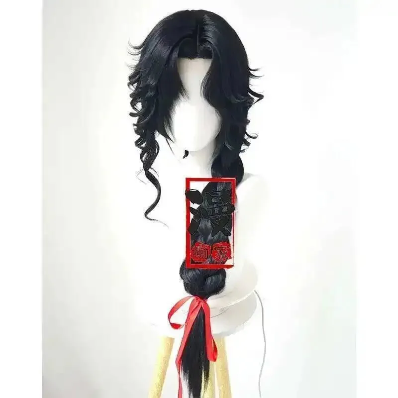 

2025 22 Tian Guan Ci Fu hua cheng San Lang Heaven Officials Blessing Косплей Черный парик Huacheng Термостойкий синтезатор