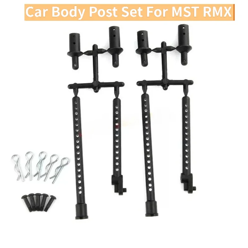 Front Rear Body Post With Extension For MST Universal 1/10 RC Drift Chassis 4Pcs Shell Mount Posts Custom Replacement Accessory