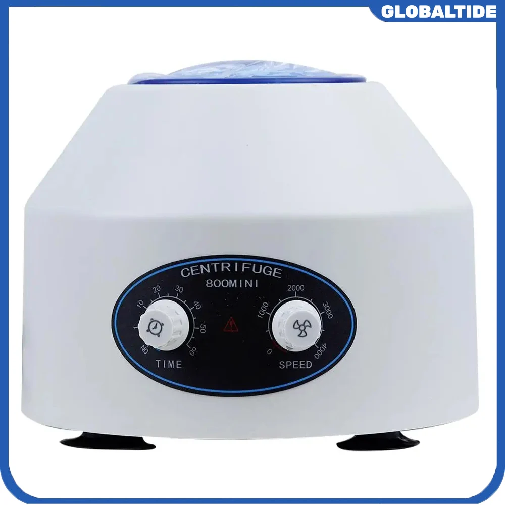 800MINI Electric Blood Centrifuge Laboratory Prp Plasma Centrifuge Machine 15ML*6 Centrifuge Tube 4000rpm 110/220V