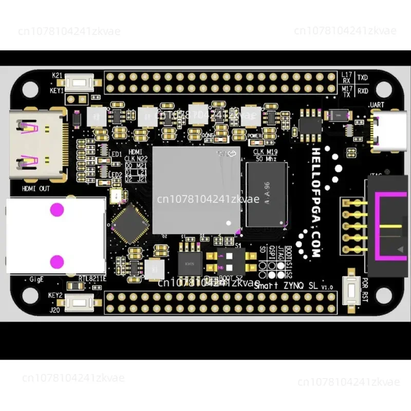 Xilinx FPGA ZYNQ 7020 Minimum System Development Board