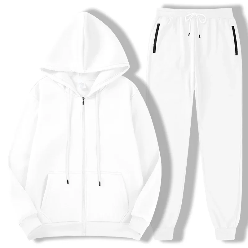 NONE Two-Piece Tracksuit Hoodie and Pants 7