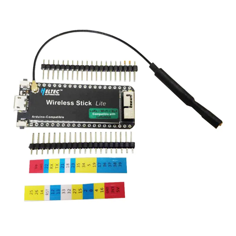 Макетная плата esp32 lora/433/470-510/868/915Hz SX1276 ESP32-PICO-D4 esp32 LoRa Wireless Stick lite