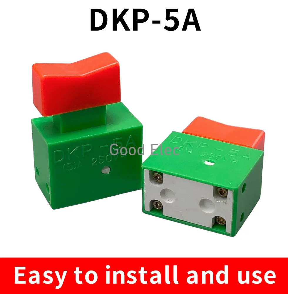 DKP-5A Premium DKP-5A Switch with Lock Hand Drill Switch Angle Grinder Switch 5A Cap Switch Electric Tool Switch