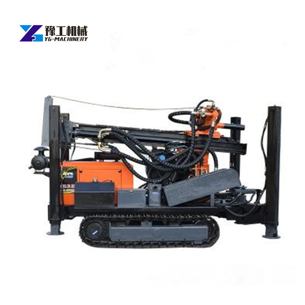 Deep Water Well Drilling Rig Machine 100M 200M 300 Meters Water Well Borehole Drilling Rig Machine