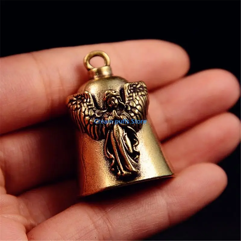 

50LE Retro Cast Bronze Decorative Bells для брутков для брелок домашних подарков Идеи подарков
