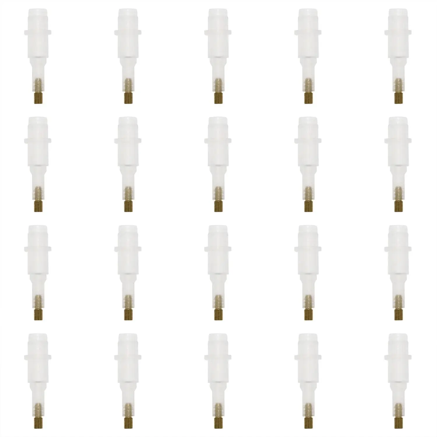 20PCS Plastic Single Placer Tip Diamond Painting Accessories Diamond Painting Pen for Diamond Paintbrush 5D Diamond Art Tool