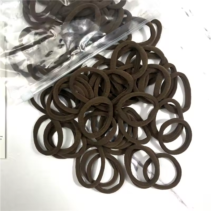 20/50PCS/Set Hair Bands for Women Girl Basic Hair Rubber Ties Ropes 4cm Simple Elastic Headband Hair Accessories Ponytail Holder - Image 26