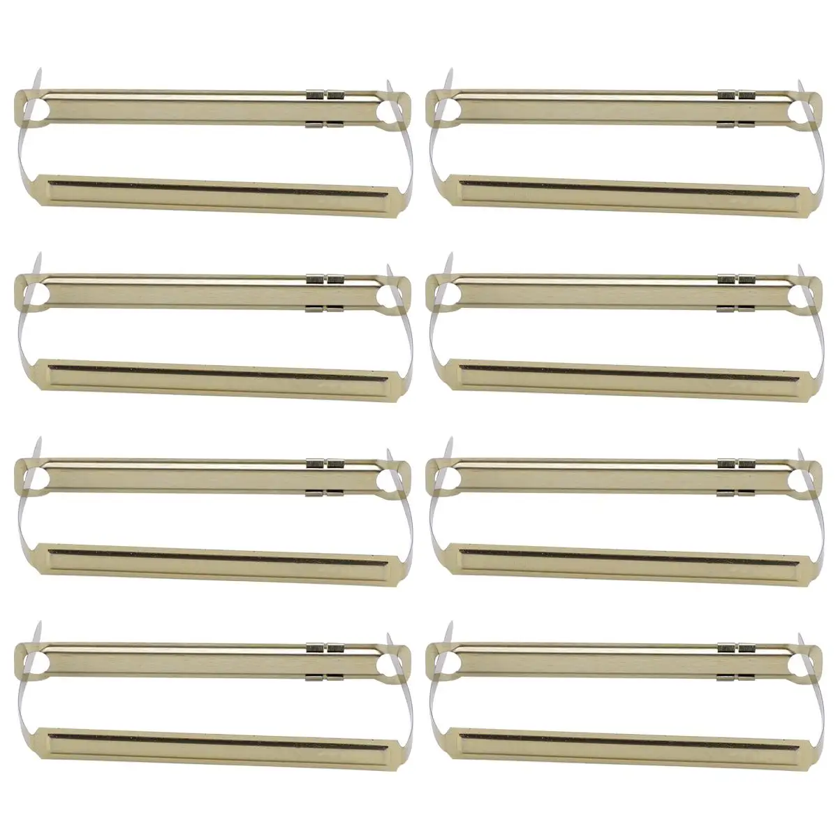 

100 Pcs Metal Binding Clip Stationery Bookbinding Clips Practical Paper Supplies Large Quantity