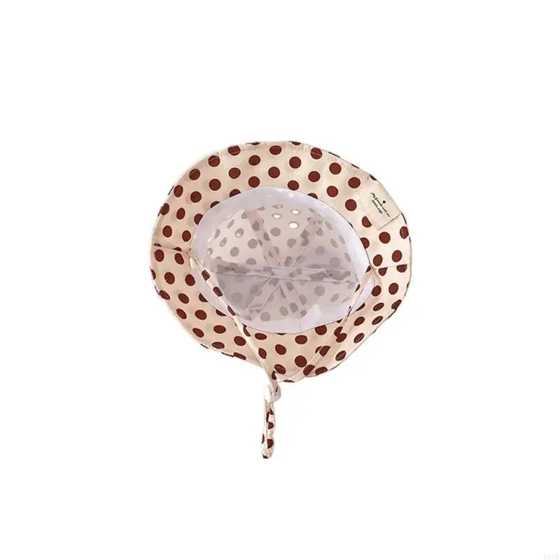 

E06F Cartoon Baby Bucket Hat Lightweight Fisherman Hat Kid Sun Cap for 6-24M Boy Girl