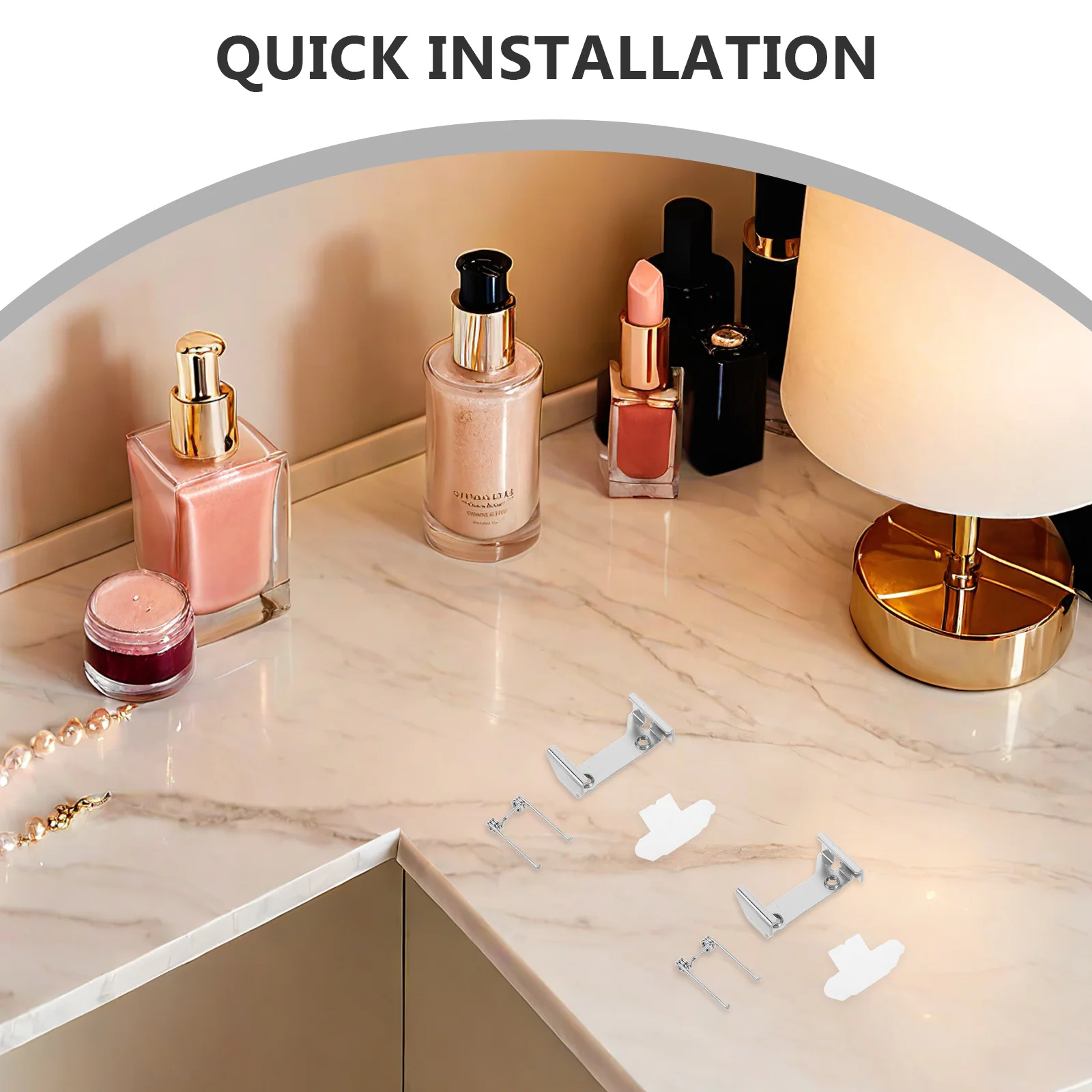 

2Sets Electric Trimmer Repair Tools Accurate Swing Head Design Reliable Guide Block Fixed Blade Stability Lightweight Ergonomic