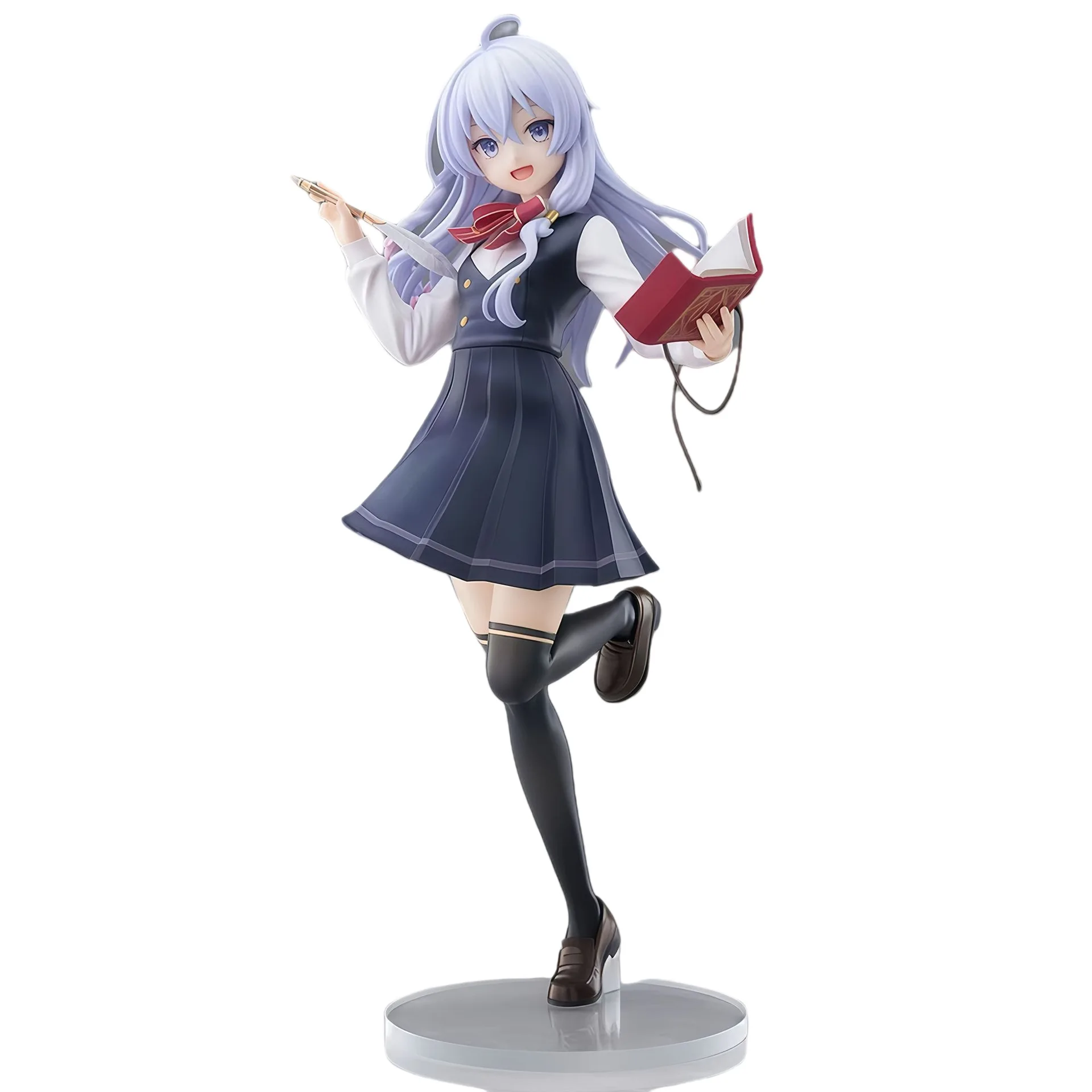

Japan Anmie The Journey Of Elaina 19cm Elaina With Uniform Figurine Collection Model In Retail Box