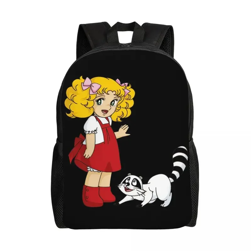 

Candy Candy Travel Backpack Men Women School Computer Bookbag Cartoon Anime Manga College Student Daypack Bags