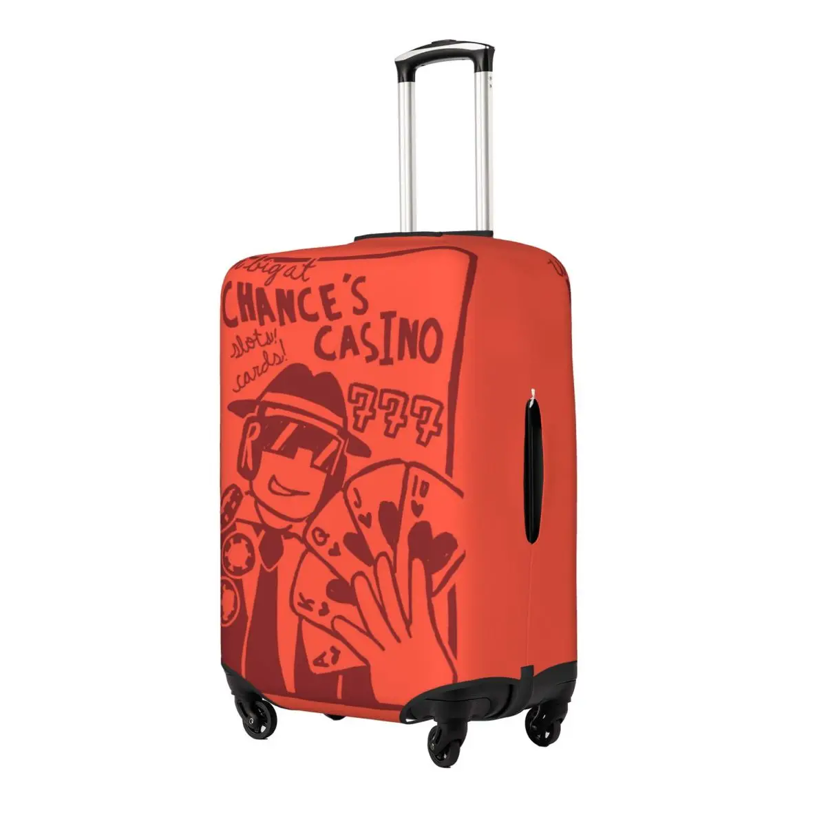 Forsaken Chance Suitcase Cover Travel Flight Fun Luggage Accesories Protection