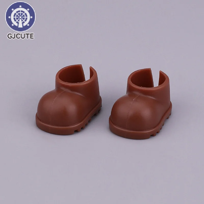 

15/17cm Doll Shoes Plastic Mini Shoes For Dolls Mini Finger Shoes Clothing Accessory For 6.9 Inch Dolls Blind Box Doll