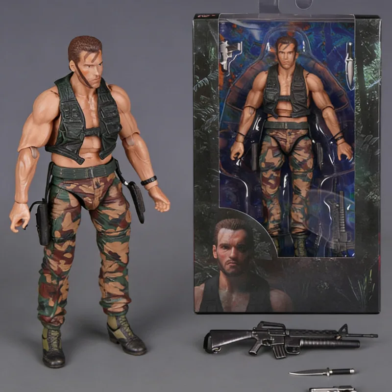 7 inch Jungle Commando Actionfiguur Militaire Special Ops Soldaat Model Wapens Articulerende Collectible Speelgoed voor Volwassen Verzamelaars