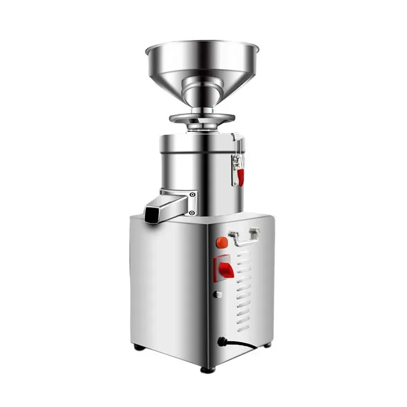 Tahini peanut butter machine colloid mill maker machine in vertical type Peanut butter Colloid mill Machine for blueberry Jam