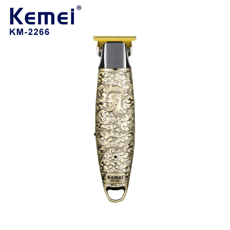 KEMEI km-2266 Salon Safe Hair Cut Trimmer Metal Body Rechargeable Hair Trimmer For Men hair trimmer