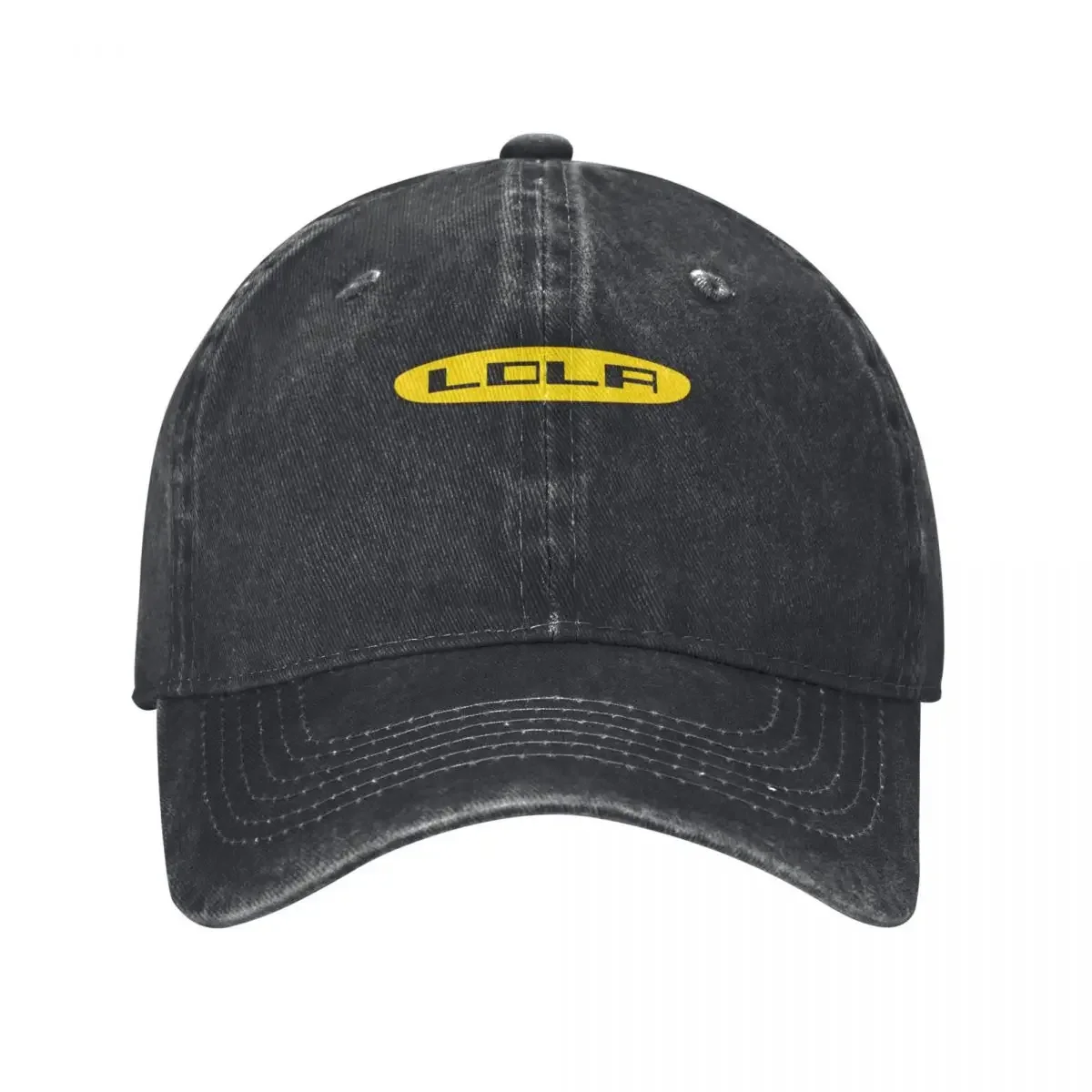 Lola Racing cars 1960&x27;s logo - black Essential T-Shirt Baseball Cap Sunhat cute Women's Men's