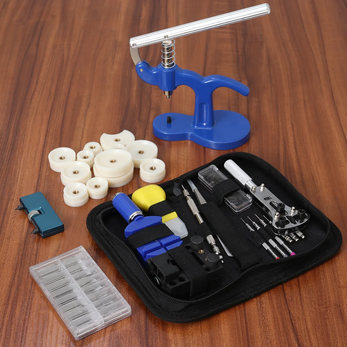 

409Pcs Watch Repair Tool Set Professional Watch Opener Remover Spring Bar Screwdriver Clock Repair Watchmaker Parts Kit