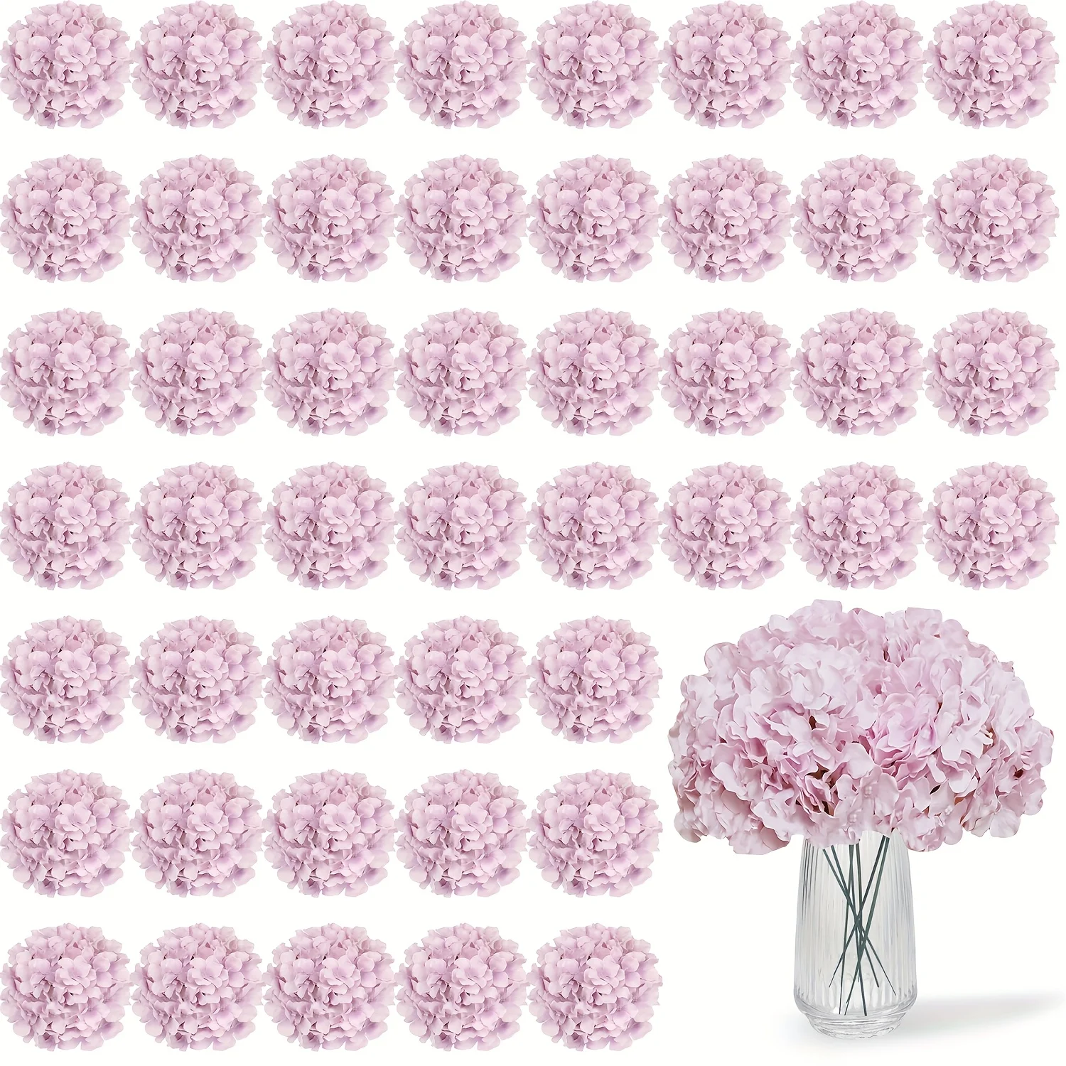 63pcs Artificial Hydrangea Flo - Florist Supply Bulk ulasan dan harga
