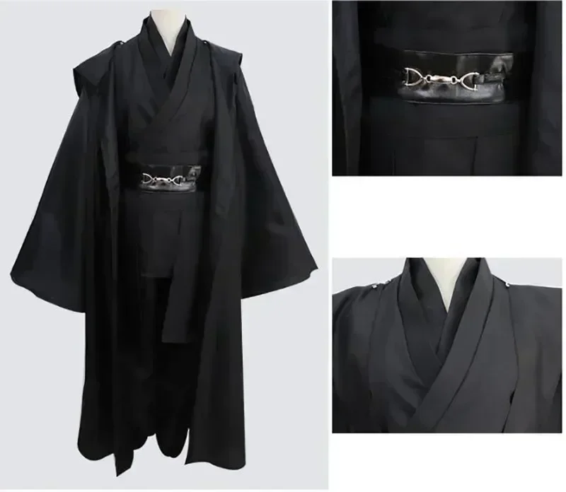 2026  Jedi Knight Star Cosplay War Anakin Skywalker Kostuum Replica Rob Mantel Anime Halloween Party Outfits Kleding Plus Size - view 4