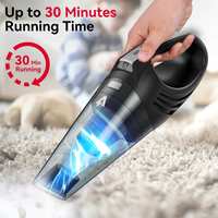 120W Handheld Car Cordless Vacuum Cleaner 4500Pa & 6000Pa Rechargeable Wet Dry Duster For Car and Home Cleaning