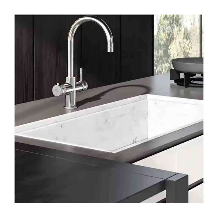 Iwater 5 in 1 Under Sink Multi Functional Instant Boiling Chilling Sparkling and Normal Hot and Cold Water Faucet