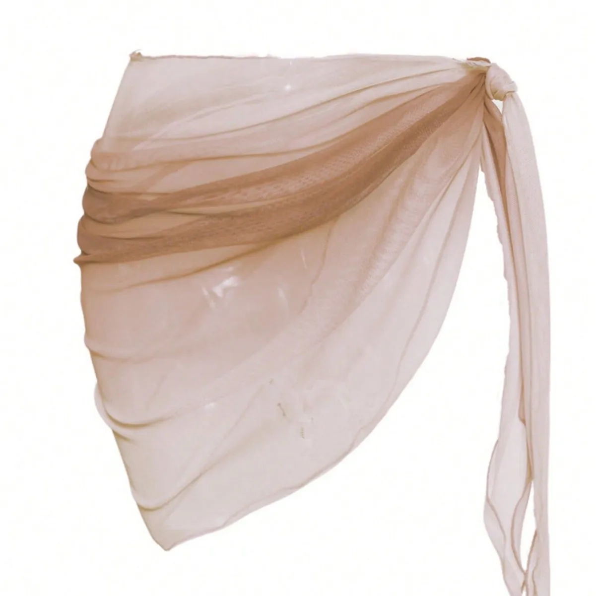 Vacation Loose Leisure Vacation Bikini Beach Apron Gradual Change of Color A Variety of Colors Bikini Set Women's Swimsuit Beach