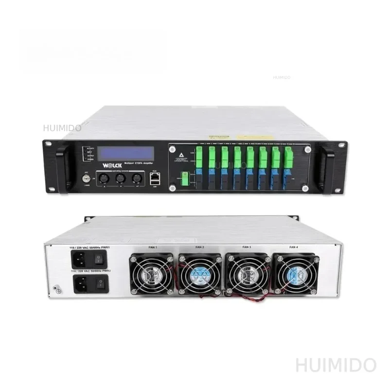 Wolck DBC 23db 22db 19db 4/8/16/32/64 Ports 1550nm EDFA with WDM