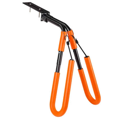 Imagen 1 del producto Estante de tabla de Surf para Scooter/ciclomotor, portador de tabla de Surf de aluminio ligero para deportes al aire libre, Kayak, juego de soporte de montaje para motocicleta