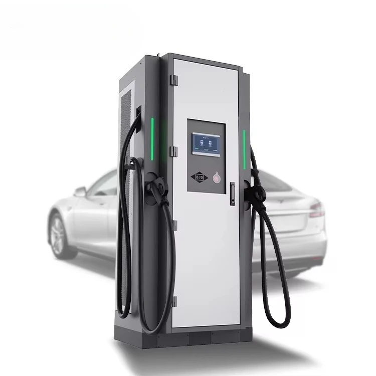 Commercial EV Car Charger Fast DC Level 3 Double Guns 60KW 240KW Charger Station With TUV Certification