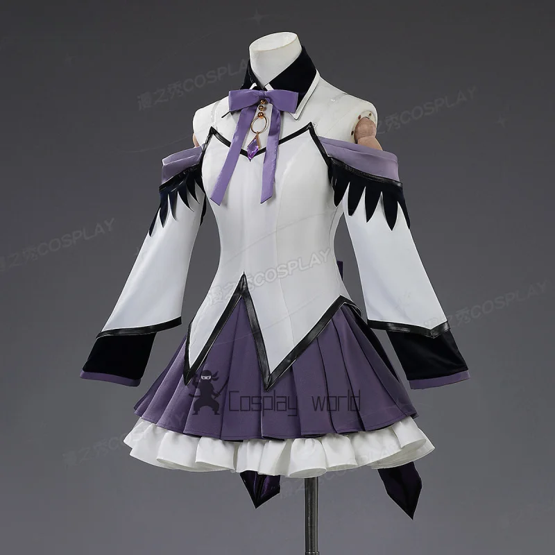 costume-de-cosplay-anime-puella-magi-madoka-magica-akemi-homura-pour-femmes-uniforme-quotidien-mignon-vetements-de-fete-de-carnaval-d'halloween-nouveau