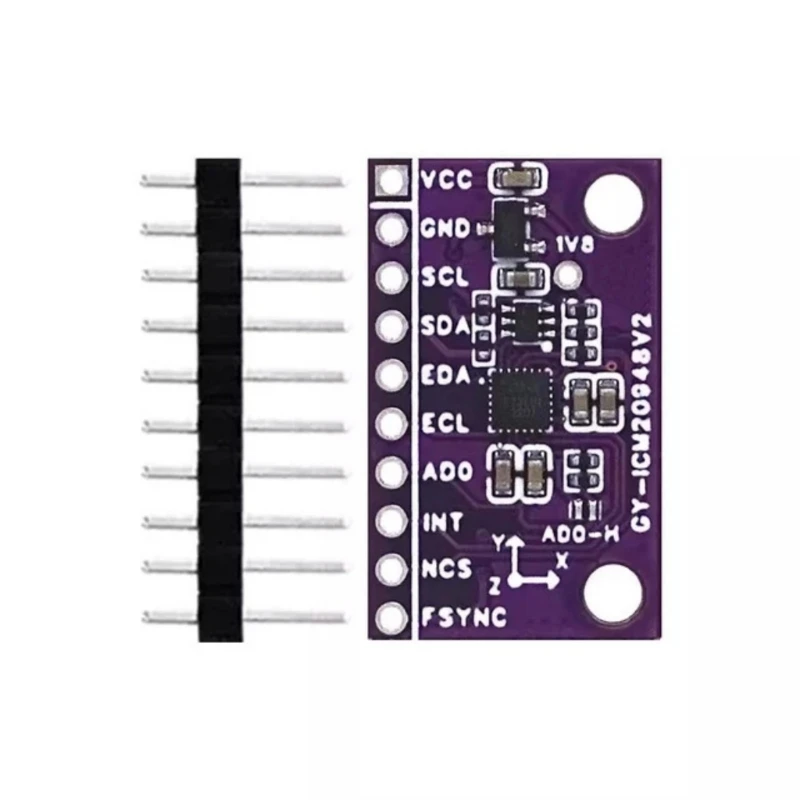 BNO085 Nine Axes Sensors Module Practical High Precisions Sensors Module GY-ICM20948V2 9DOF Magnetometer Sensors Module