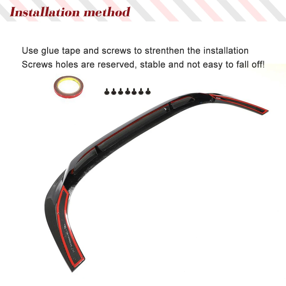 Dry Carbon Fiber Front Splitters Lip Chin Spoiler Car Front Bumper Lip Spoiler Splitters For Audi RS3 8Y Sedan 2022- 2023