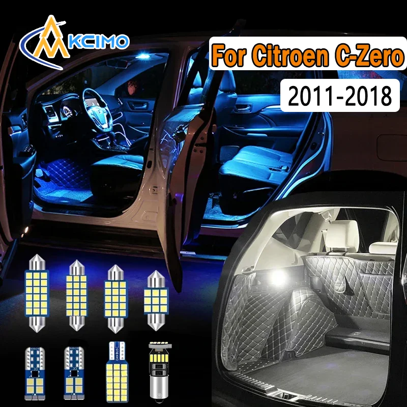 

Ultra-Bright Canbus LED Interior Light Kit Plug & Play Energy-Saving for Citroen C-Zero (2011-2018)