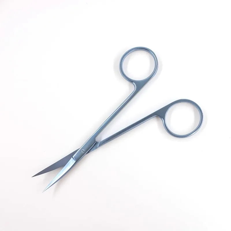 Iris Scissors Curved Medical & Surgical Instrument Extra Sharp and Durable Titanium Alloy Surgical Instruments